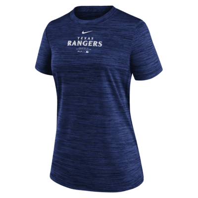 Texas Rangers Authentic Collection Practice Velocity Women's